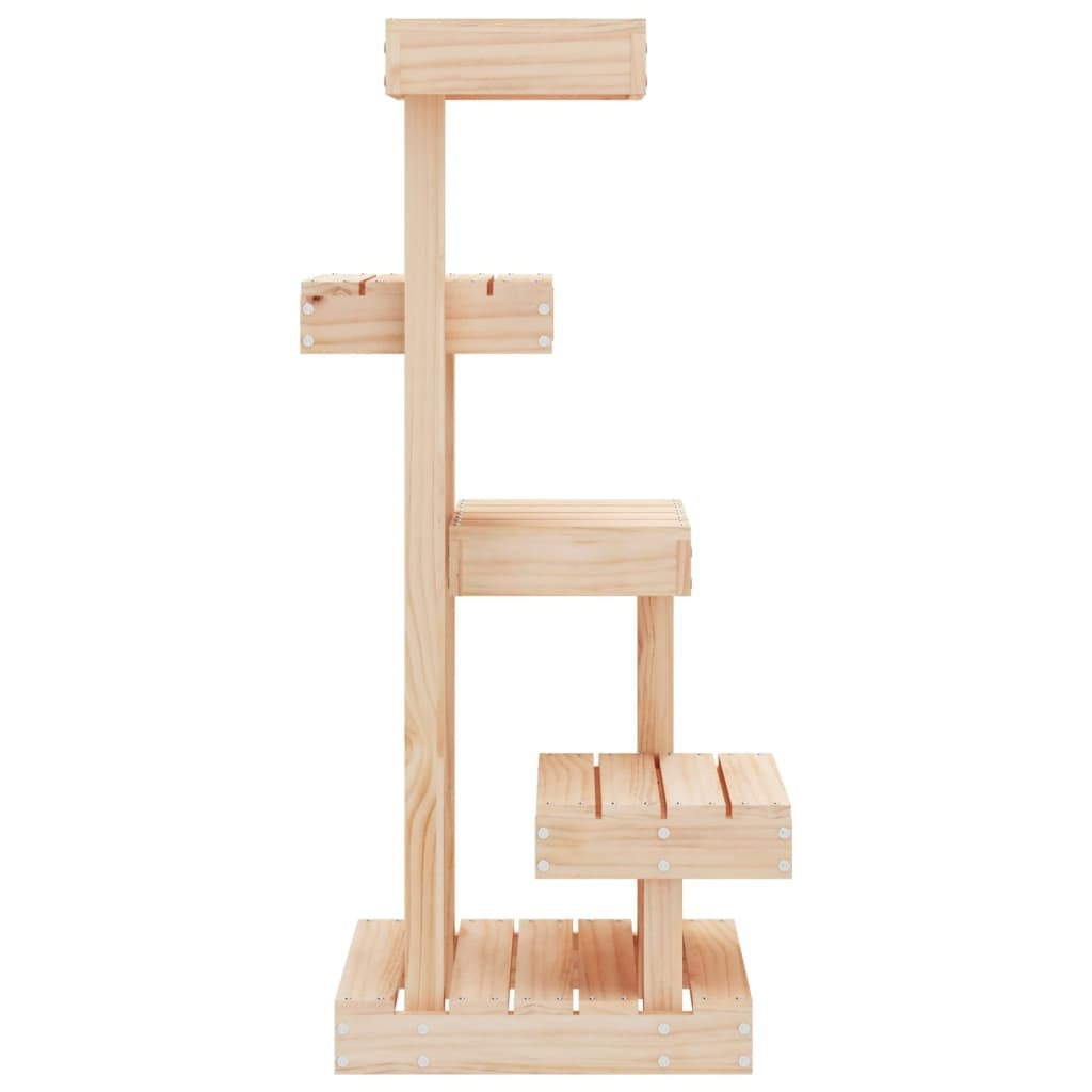 Decorative Cat Tree Of Solid Pine Wood 45.5x